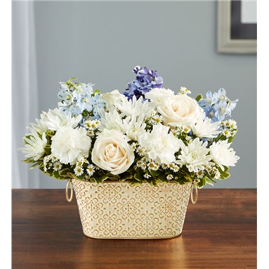 Loving Remembrance&trade; Blue & White